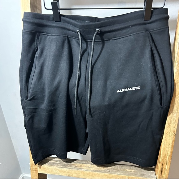 Alphalete Shorts Nwt Mens Alphalete Identity Core Black Shorts